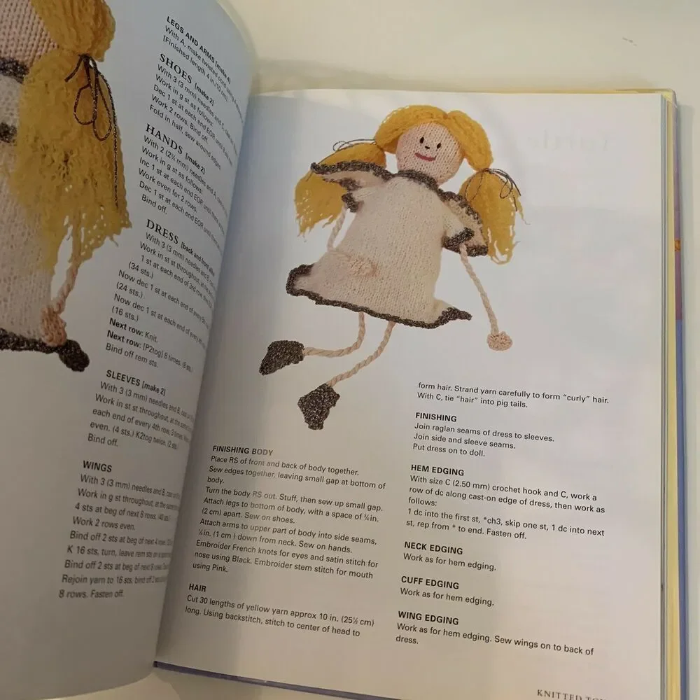 Knitted Toys Knitting Patterns Book Fiona Mctague
